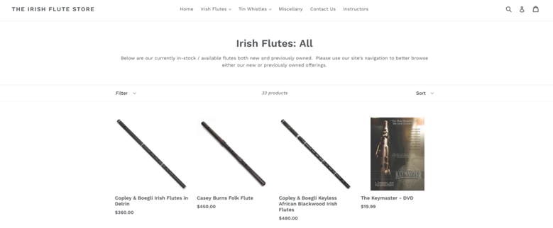 Irish Flutes For Sale - Where To Find