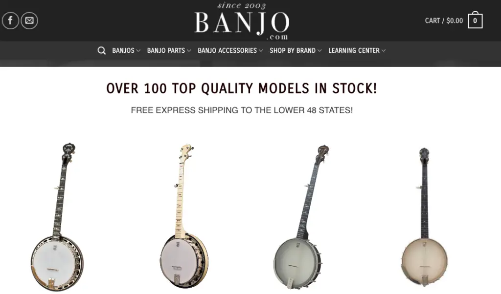 Banjo.com banjo for sale
